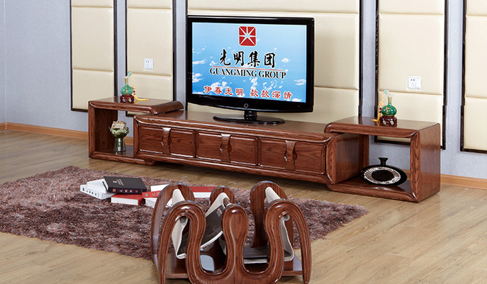 光明家具--實(shí)木電視柜